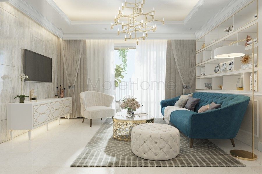 Thiết kế sofa cổ điển - Vinhomes Central Park